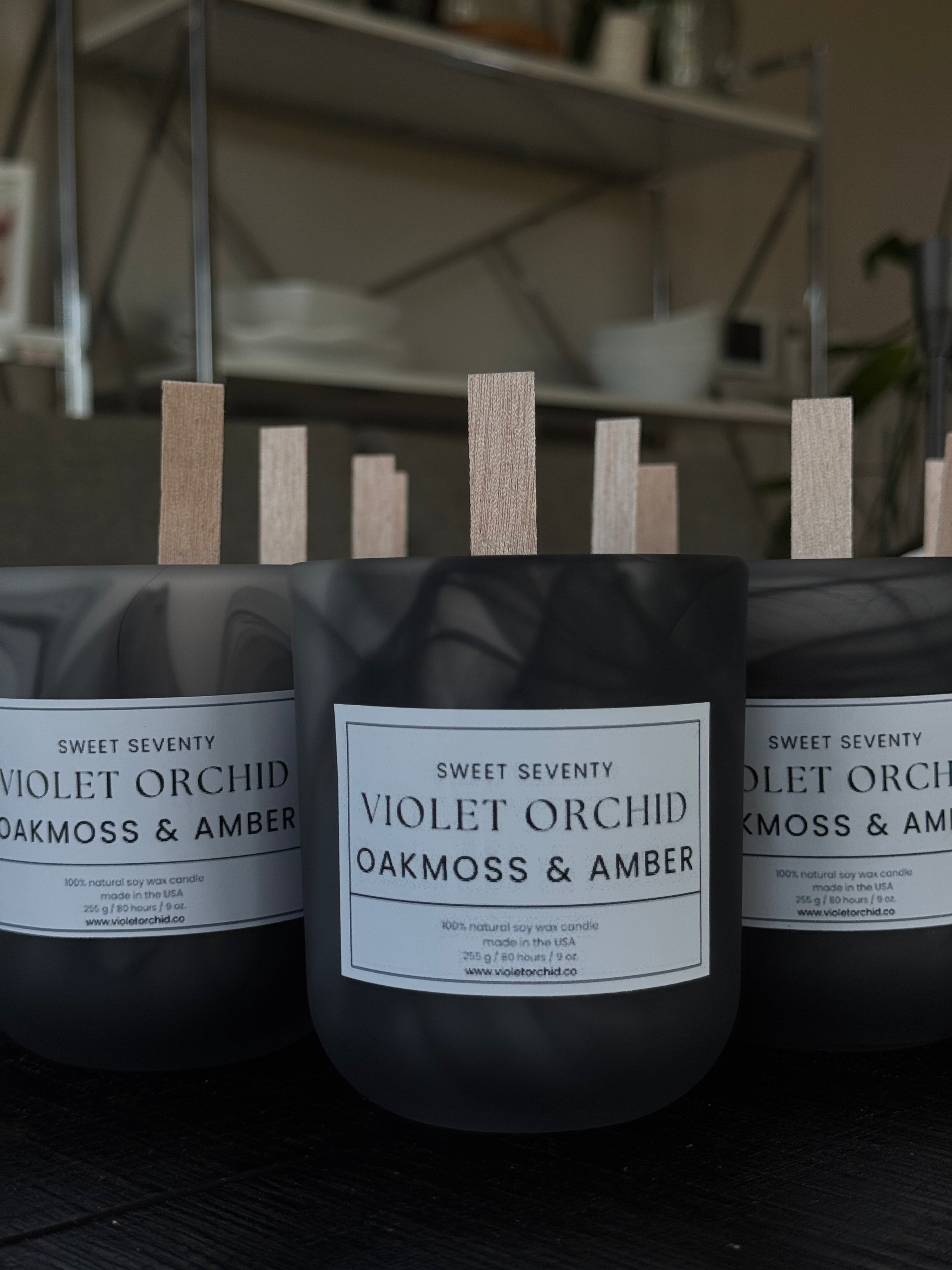 The Sweet Seventy Collection Oakmoss & Amber by Violet Orchid