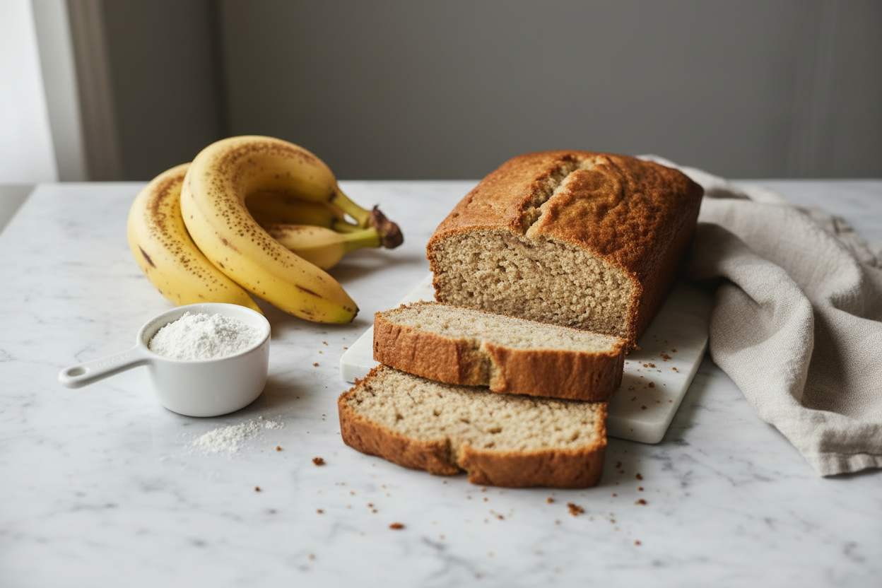 The Best Eggless Banana Bread Recipe (Moist, Easy & Family-Friendly)