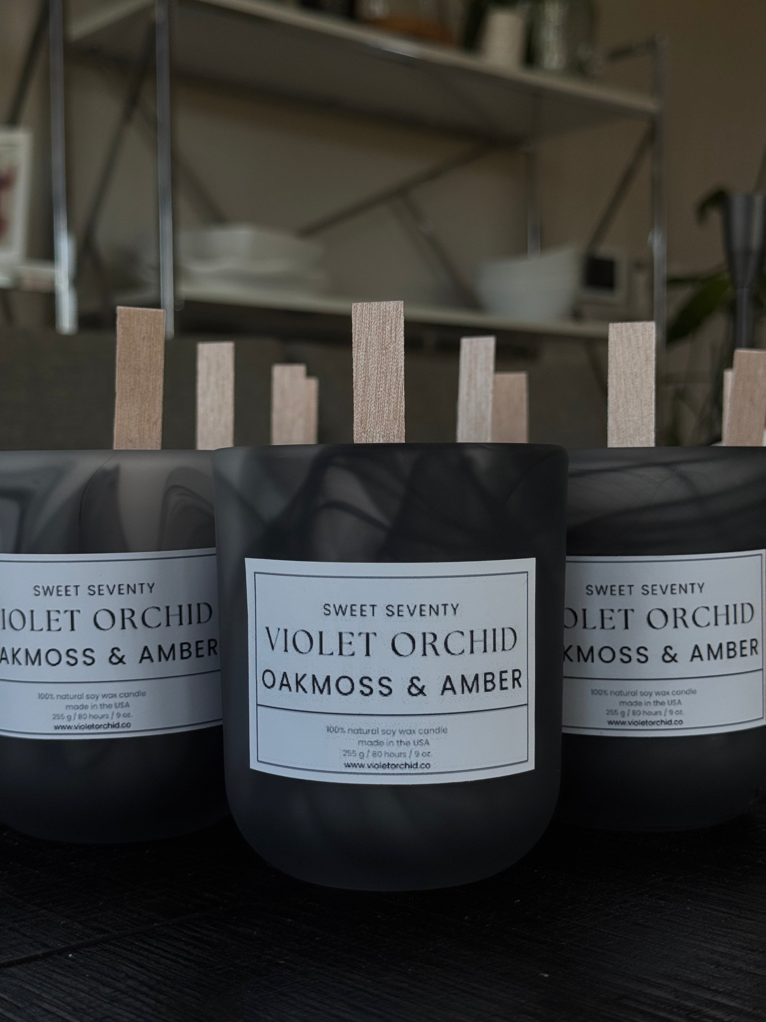 The Sweet Seventy Collection Oakmoss & Amber by Violet Orchid